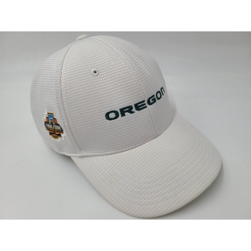 University of Oregon Ducks 2017 Final Four Flex Fitted OSFM Hat Cap NCAA White